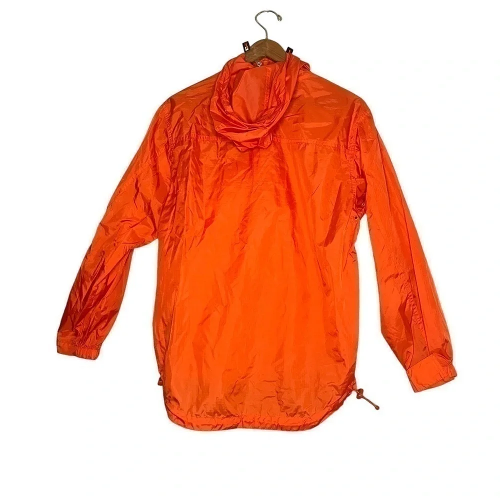 TOMMY Jeans Orange Windbreaker With Hood